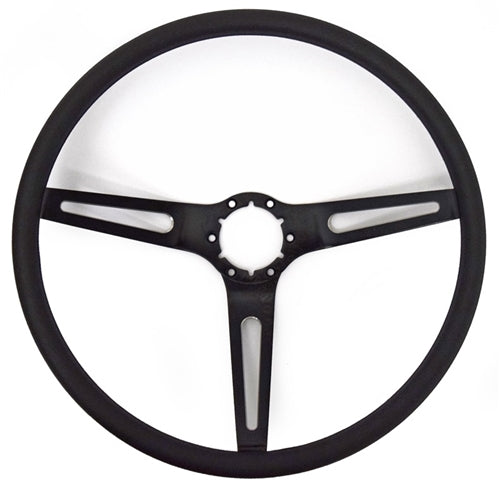 1967 - 1972 Chevelle or Nova Custom Super Sport Comfort Grip Steering Wheel Kit with SS Horn Cap Button, Angle 3
