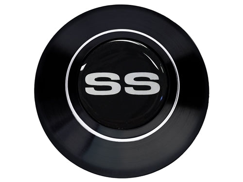 1967 - 1972 Chevelle or Nova Custom Super Sport Comfort Grip Steering Wheel Kit with SS Horn Cap Button, Angle 5