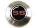 1967 - 1972 Chevelle or Nova Custom Super Sport Comfort Grip Steering Wheel Kit with SS Horn Cap Button, Angle 6