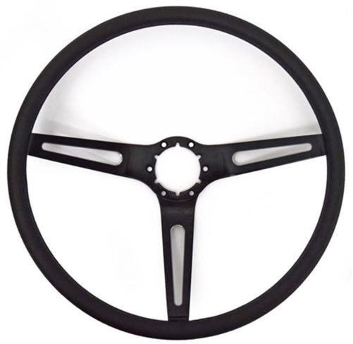 1969 - 1970 Nova Custom Black Spoke Comfort Grip Steering Wheel