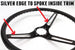1969 - 1970 Nova Custom Black Spoke Comfort Grip Steering Wheel, Angle 2