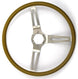 Chevelle and Nova NK1 Small Comfort Grip Steering Wheel, Tan