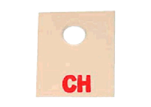 1968 Chevelle or Nova Power Brake Booster Check Valve Vacuum Hose Identification Tag, CH Code