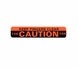 Radiator Support Fan Shroud Caution Fan Decal, Orange