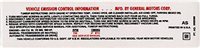 1970 Chevelle Emission Decal, 454 with 360 HP, 3989366
