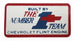 1967 - 1970 Valve Cover Decal, Small Block Built By the Number 1 Team Flint Michigan
