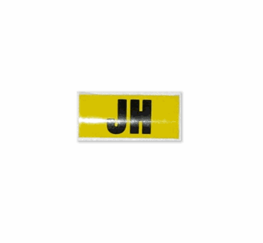 1969 Nova Valve Cover Identification Decal, Big Block 396 / 375 HP with 4 Speed, JH Code