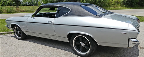 1969 Chevelle Decal Stripe Set, Super Sport, Angle 3