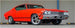 1968 Chevelle SS Decal Stripe Set, Super Sport, Angle 3