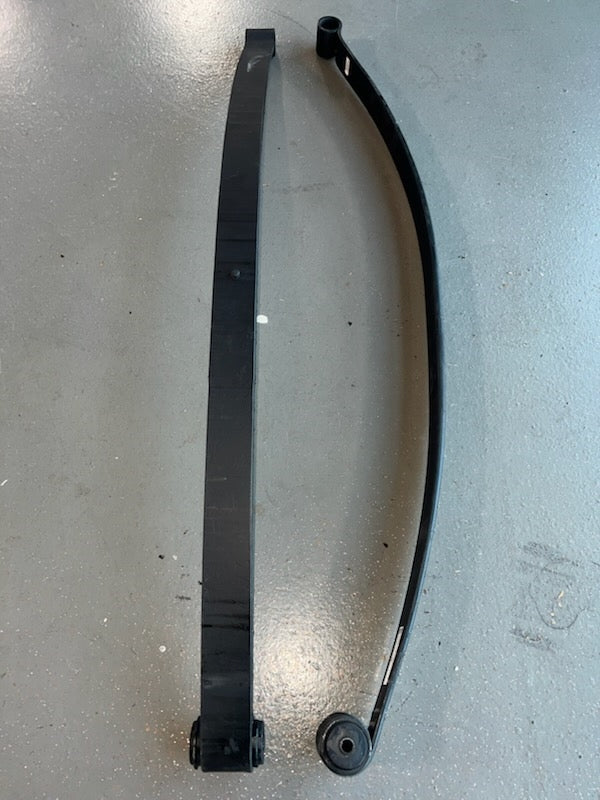 1968 - 1979 Nova Rear Mono Leaf Springs Set, 125 lb. Spring Rate, Angle 2