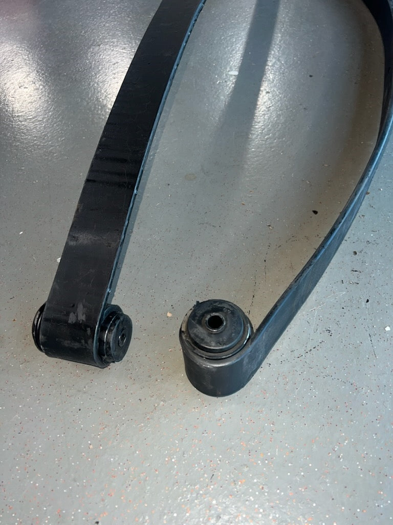 1968 - 1979 Nova Rear Mono Leaf Springs Set, 125 lb. Spring Rate, Angle 3