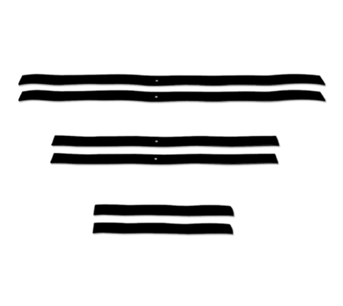 1968 - 1974 Nova Rear Leaf Spring Liners Set, 4 or 5 Leaf, Does Both Sides