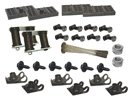 1968 - 1974 Nova Rear Leaf Spring Installation Kit for Mono Leafs