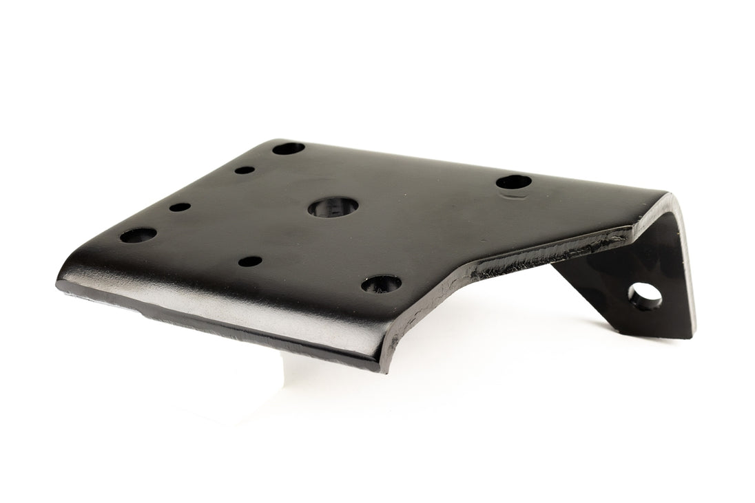 1968 - 1972 Nova Rear Multi Leaf Spring Lower Shock Mounting Plate, Each, Angle 2