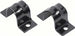 Chevelle and Nova Dome Style Sway Bar Bushing Brackets Set, Pair