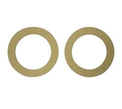 Brake Backing Plate Spindle Dust Seals, Pair