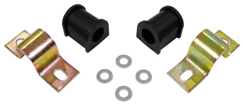 Chevelle and Nova Sway Bar Bushing Brackets with Bushings Set, Front, 7/8 Inch