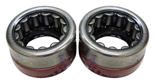 Rear End Axle Bearing and Seal Set, 10 or 12 Bolt, 2 Bearings and 2 Seals, Angle 2
