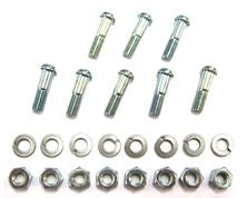 1964 - 1972 Chevelle / Nova Ball Joint Rivet Set with Washers and Nuts, Upper, 24 Pieces