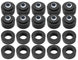 1964 - 1967 Chevelle Body to frame cushions, 2 or 4 door hardtop or sedan, El Camino, and 2 or 4 door wagon, Bushing Set
