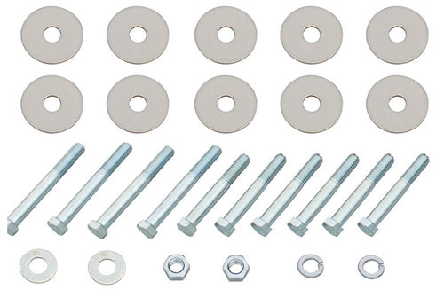 1968 - 1972 Chevelle Convertible Body Mount Bushing Hardware Set: Bolts, Nuts and Washers