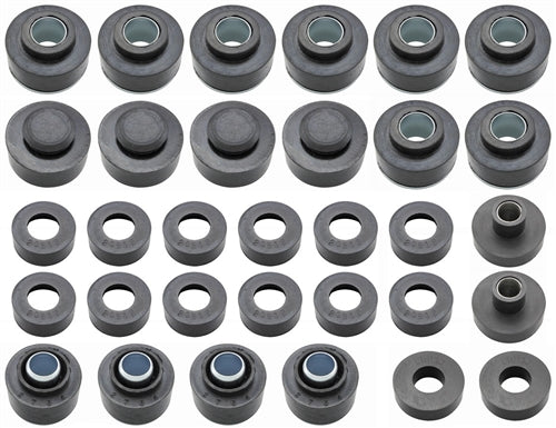 1968 - 1972 Chevelle Coupe Body to Frame Bushing Set
