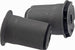 1966 - 1972 Chevelle Front Lower Control Arm Bushings, (1) Round for Front and (1) Oval for Rear, 2nd Design, Angle 3