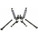 1968 - 1972 Chevelle A-Body Front and Rear RideTech CoilOver System Suspension Kit, Angle 3