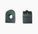 Front Sway Bar Rubber Bushings with Center Dome Bump, Pair