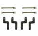 1968 - 1974 Nova Detroit Speed Billet Offset Rear Leaf Spring Shackle Set