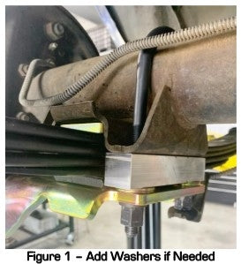 1968 - 1974 Nova Detroit Speed Mono to Multi Leaf Rear Spring Conversion Kit, Angle 4