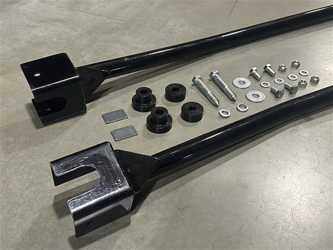 1968 - 1974 Nova Tubular Subframe Connectors, Round Tube, Angle 2