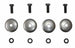 1968 - 1972 Chevelle and Nova Upper Control A-Arm Shaft Bolts & Washers Set
