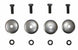 1968 - 1972 Chevelle and Nova Upper Control A-Arm Shaft Bolts & Washers Set