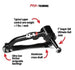 1968 - 1974 Nova QQA1 PRO-TOURING Upper Arms, 2.0, Angle 3