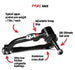 1968 - 1974 Nova QA1 Drag Race Tubular Upper 2.0 Control Arms, Pair, Angle 3