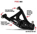 1968 - 1974 Nova QA1 DRAG RACE Tubular Lower 2.0 Control Arms, Pair, Angle 2