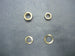 1967 - 1976 Chevelle Steering Rag Joint to Column Shaft Nut and Washers, Set