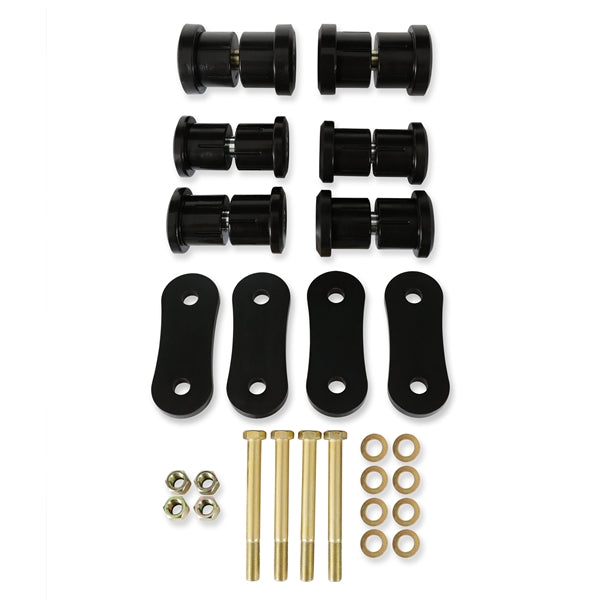1968 - 1974 Nova New DSE Design, Leaf Spring Shackle Bolt Kit, With Bushings