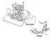 1970 Chevelle and Nova Intake TCS Solenoid Vacuum Switch Assembly for Big Block Engines, Angle 2