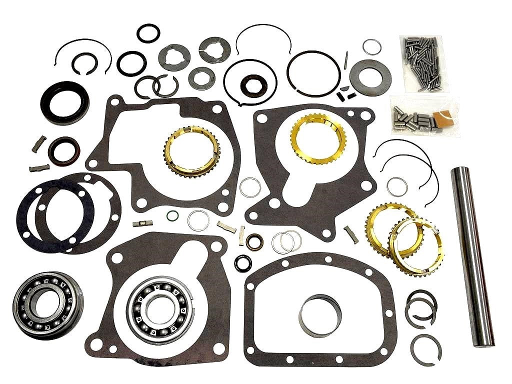 1974 - 1981 Borg Warner T10 Deluxe Master Transmission Rebuild Kit for 32 Spline Main Shafts
