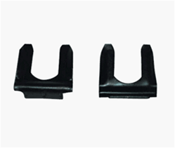 1968 - 1972 Automatic Transmission Shifter Cable Mounting U Clips, 2 Pieces