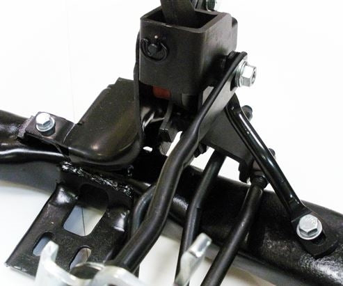 1968 - 1972 Chevelle, El Camino & Monte Carlo Shifter Support Brace to Crossmember Rod, Angle 5