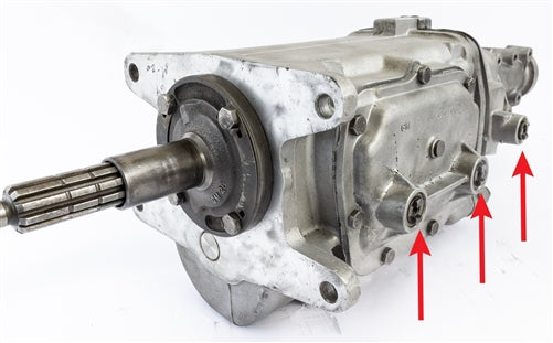1969 - 1970 Muncie 4 Speed Transmission, M-20, Angle 4