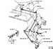 1964 - 1972 Chevelle and Nova Center Kickdown Swivel Linkage Bellcrank For Power Glide, Angle 3