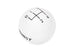 Shifter Knob Ball, White 4 Speed, 3/8 Inch Coarse Thread, Hurst Logo On The Sides