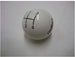 Shifter Knob Ball, White 4 Speed, 3/8 Inch Coarse Thread, Hurst Logo On The Sides, Angle 2