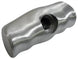 HURST T Handle Shifter Knob with Vintage Logo, BRUSHED FINISH SAE & Metric, Angle 3