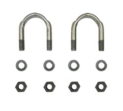 Chevelle and Nova Rear Axle Pinion Yoke Drive Shaft "U" Bolt Mounting Set