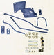 1968 Nova Hurst Shifter Linkage Install Kit, for Muncie Transmission